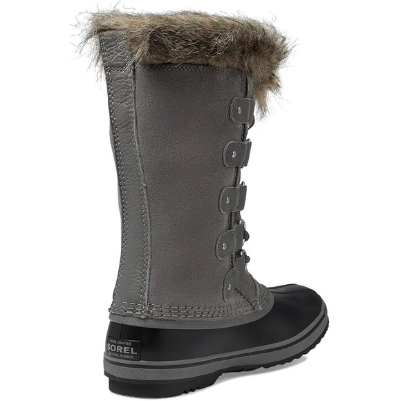 SOREL Joan of Arctic™ Waterproof Boot - Quarry/Black - 6.5 - Picture 4 of 9